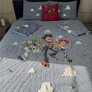 Toy Story Pottery Barn Full/Queen Bedding Quilt
